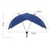 2-Pole Semi-Automatic Couple Umbrella